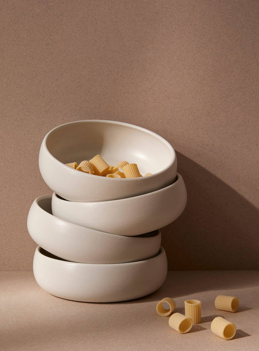 GHARYAN Stoneware TAPAS BOWL | Ewa 5.9": Matte Black