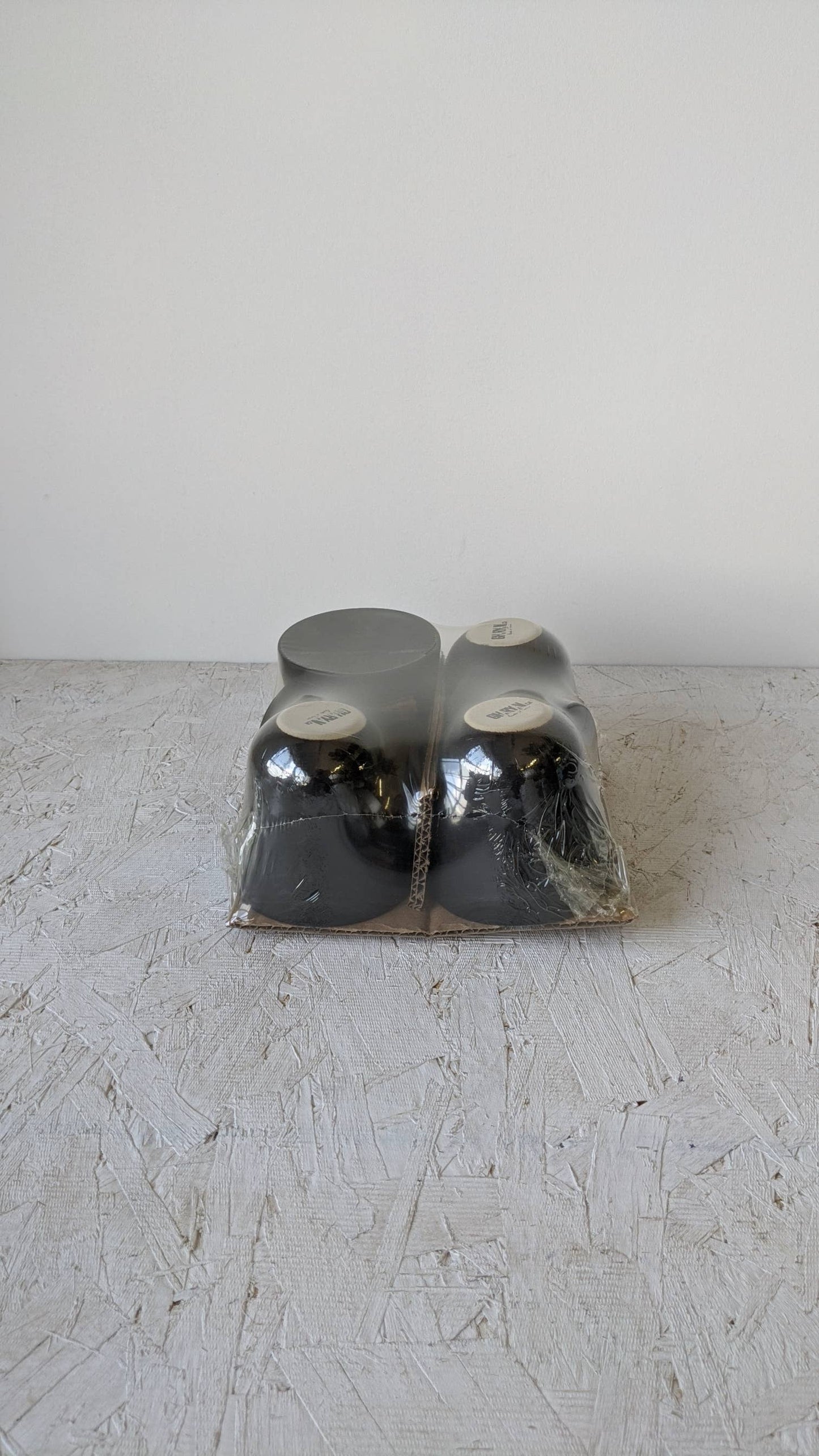 GHARYAN Stoneware Coffee Mug | Osun 10 oz: Matte Black